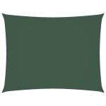 vidaXL Parasolar, verde închis, 3x6 m, țesătură oxford, dreptunghiular