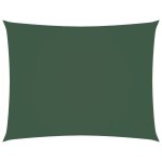 vidaXL Parasolar verde închis 3,5x5 m țesătură oxford dreptunghiular vidaXL Parasolar verde închis 3,5x5 m țesătură oxford dreptunghiular