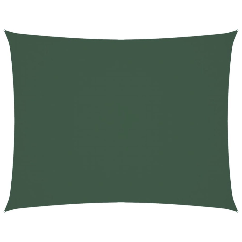vidaXL Parasolar verde închis, 4x5 m țesătură oxford dreptunghiular
