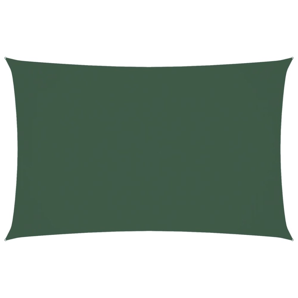 vidaXL Parasolar, verde închis, 4x7 m, țesătură oxford, dreptunghiular