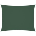 vidaXL Parasolar, verde închis, 6x7 m, țesătură oxford, dreptunghiular