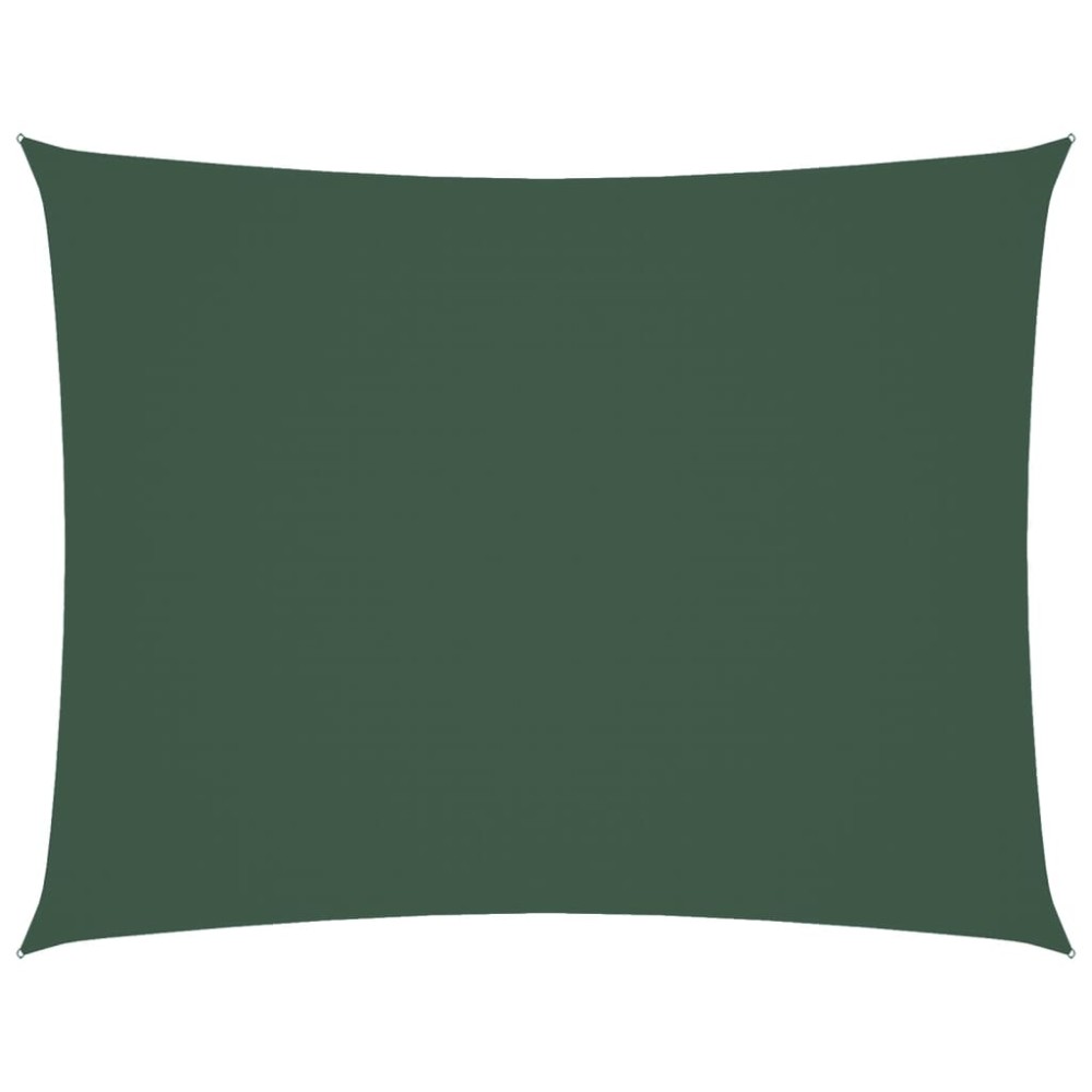 vidaXL Parasolar, verde închis, 6x8 m, țesătură oxford, dreptunghiular