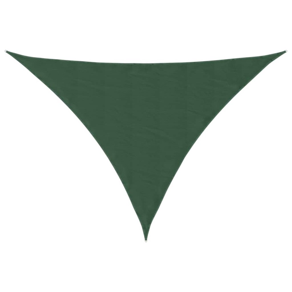 vidaXL Parasolar, verde închis, 4x5x6,4 m țesătură oxford triunghiular