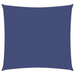 vidaXL Pânză parasolar, albastru, 6x6 m, țesătură oxford, pătrat