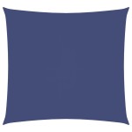 vidaXL Pânză parasolar, albastru, 7x7 m, țesătură oxford, pătrat