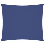 vidaXL Pânză parasolar albastru 2,5x3 m țesătură oxford dreptunghiular