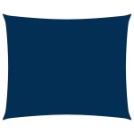 vidaXL Pânză parasolar albastru 3x5 m țesătură oxford dreptunghiular