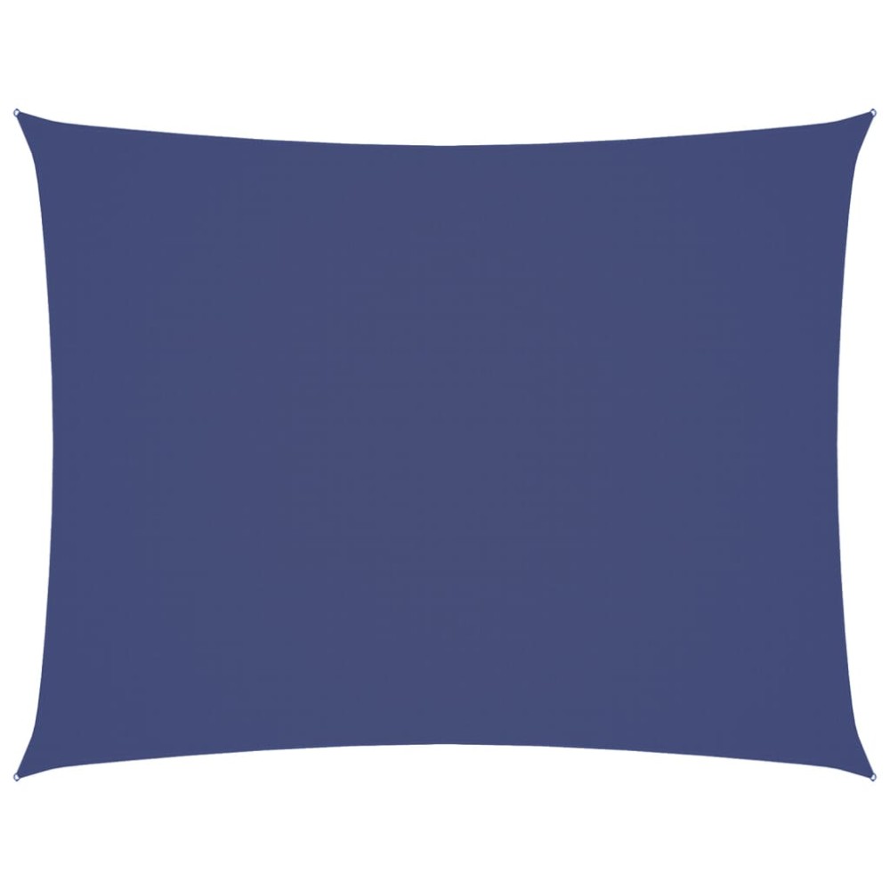 vidaXL Pânză parasolar albastru 4x6 m țesătură oxford dreptunghiular