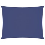 vidaXL Pânză parasolar albastru 4x6 m țesătură oxford dreptunghiular