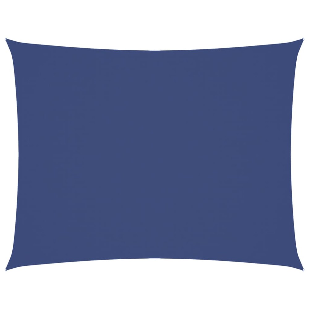 vidaXL Pânză parasolar albastru 5x6 m, țesătură oxford, dreptunghiular