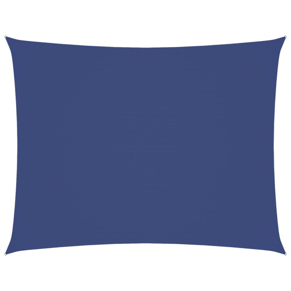 vidaXL Pânză parasolar albastru 6x7 m țesătură oxford dreptunghiular