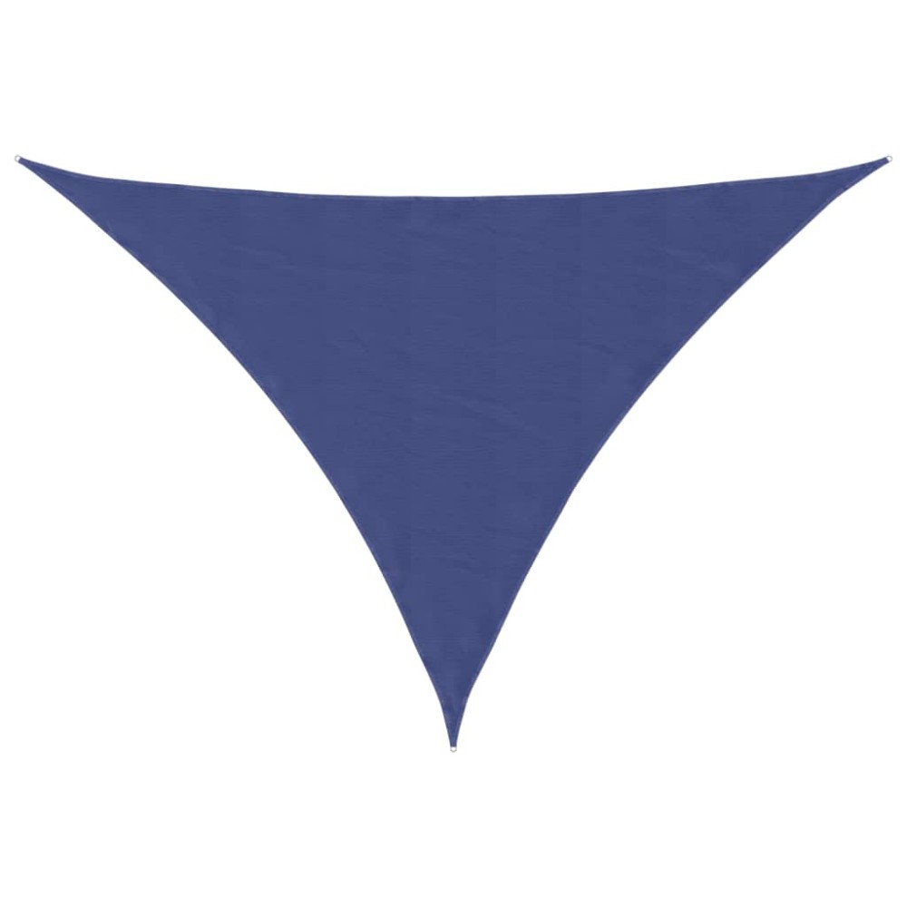 vidaXL Parasolar, albastru, 4x4x5,8 m, țesătură oxford, triunghiular