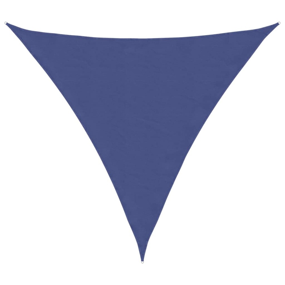 vidaXL Parasolar, albastru 4,5x4,5x4,5 m țesătură oxford triunghiular
