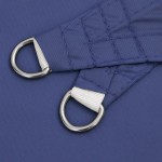 vidaXL Parasolar, albastru, 5x7x7 m, țesătură oxford, triunghiular vidaXL Parasolar, albastru, 5x7x7 m, țesătură oxford, triunghiular
