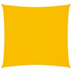 vidaXL Parasolar, galben, 2,5x2,5 m, țesătură oxford, pătrat
