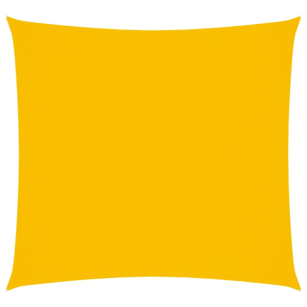 vidaXL Parasolar, galben, 3,6x3,6 m, țesătură oxford, pătrat