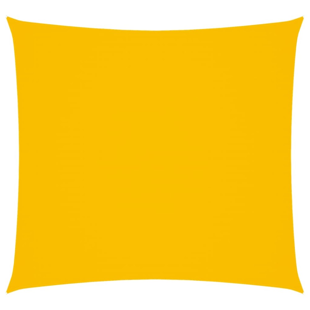 vidaXL Pânză parasolar, galben, 6x6 m, țesătură oxford, pătrat