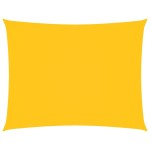 vidaXL Parasolar, galben, 2x3 m, țesătură oxford, dreptunghiular