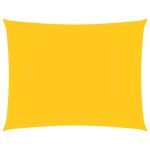 vidaXL Parasolar, galben, 2,5x3,5 m, țesătură oxford, dreptunghiular