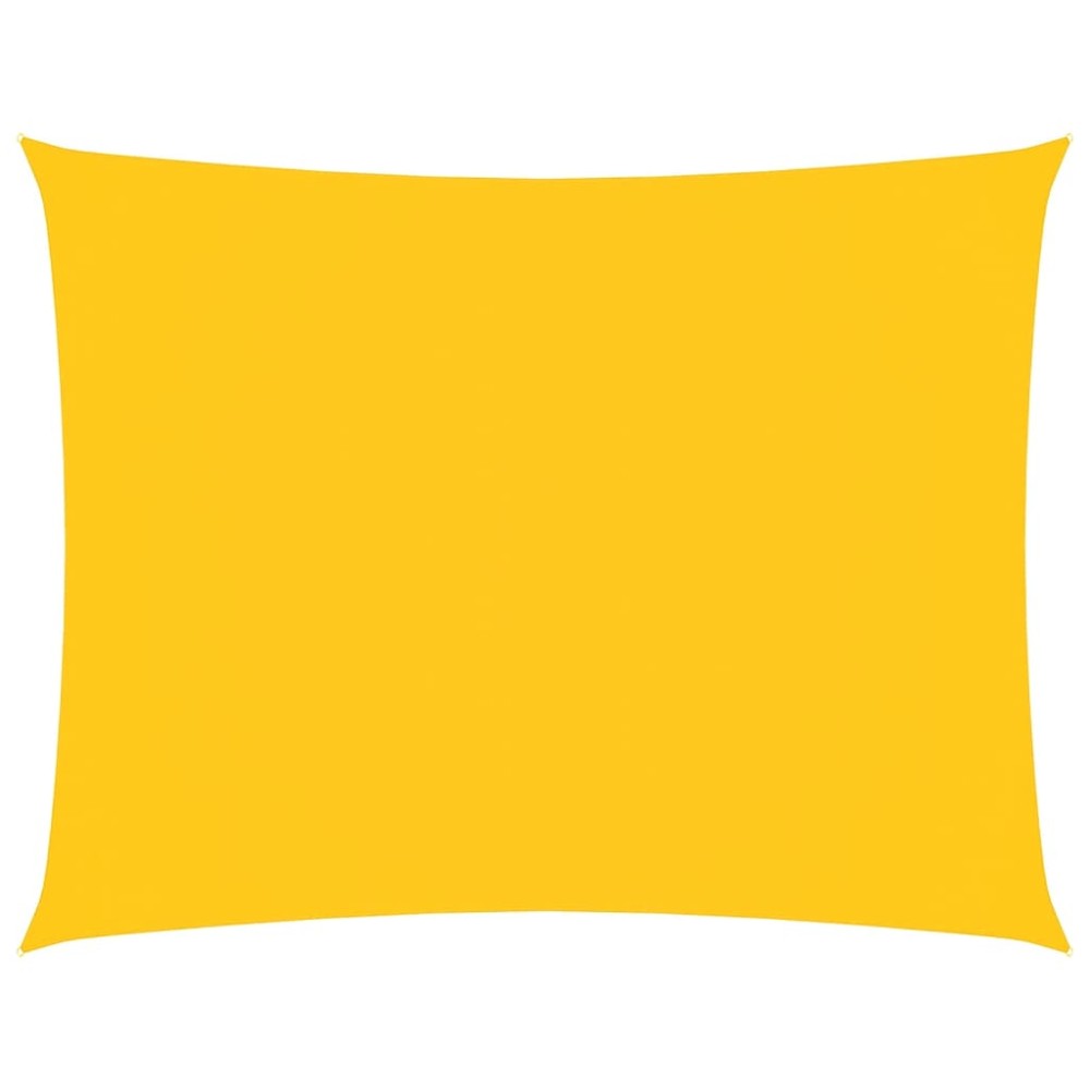 vidaXL Parasolar, galben, 2,5x4 m, țesătură oxford, dreptunghiular
