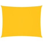 vidaXL Pânză parasolar, galben, 4x6 m, țesătură oxford, dreptunghiular