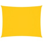 vidaXL Parasolar, galben, 5x6 m, țesătură oxford, dreptunghiular