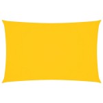 vidaXL Parasolar, galben, 5x8 m, țesătură oxford, dreptunghiular