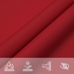 vidaXL Parasolar, roșu, 2x2 m, țesătură oxford, pătrat vidaXL Parasolar, roșu, 2x2 m, țesătură oxford, pătrat