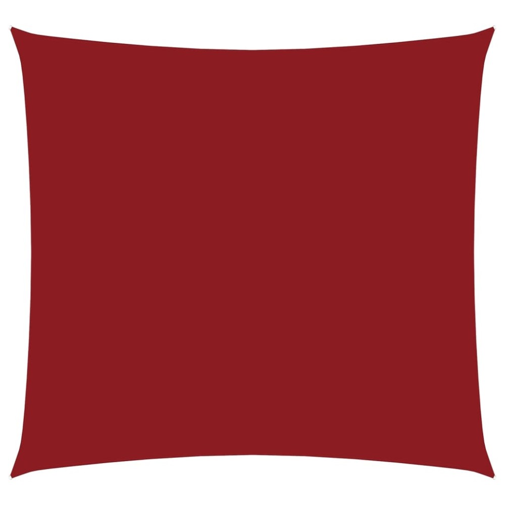 vidaXL Parasolar, roșu, 4,5x4,5 m, țesătură oxford, pătrat