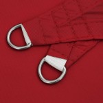 vidaXL Parasolar, roșu, 4,5x4,5 m, țesătură oxford, pătrat vidaXL Parasolar, roșu, 4,5x4,5 m, țesătură oxford, pătrat