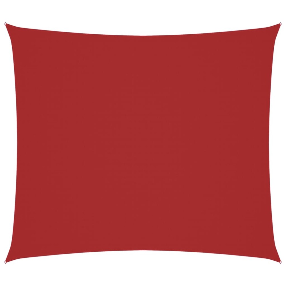 vidaXL Pânză parasolar, roșu, 2x2,5 m, țesătură oxford, dreptunghiular