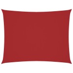 vidaXL Parasolar, roșu, 2x3 m, țesătură oxford, dreptunghiular vidaXL Parasolar, roșu, 2x3 m, țesătură oxford, dreptunghiular