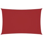 vidaXL Parasolar, roșu, 2x5 m, țesătură oxford, dreptunghiular vidaXL Parasolar, roșu, 2x5 m, țesătură oxford, dreptunghiular