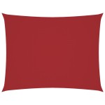 vidaXL Parasolar, roșu, 2,5x3,5 m, țesătură oxford, dreptunghiular vidaXL Parasolar, roșu, 2,5x3,5 m, țesătură oxford, dreptunghiular