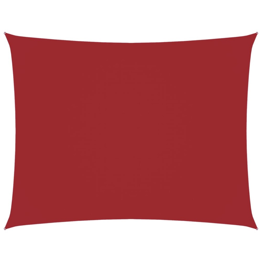 vidaXL Parasolar, roșu, 3,5x4,5 m, țesătură oxford, dreptunghiular