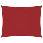 vidaXL Parasolar, roșu, 3,5x4,5 m, țesătură oxford, dreptunghiular vidaXL Parasolar, roșu, 3,5x4,5 m, țesătură oxford, dreptunghiular