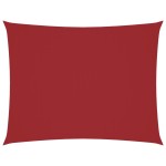 vidaXL Parasolar, roșu, 5x7 m, țesătură oxford, dreptunghiular vidaXL Parasolar, roșu, 5x7 m, țesătură oxford, dreptunghiular