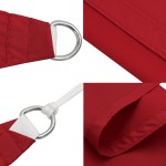 vidaXL Parasolar, roșu, 5x8 m, țesătură oxford, dreptunghiular vidaXL Parasolar, roșu, 5x8 m, țesătură oxford, dreptunghiular