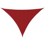vidaXL Parasolar, roșu, 4x4x5,8 m, țesătură oxford, triunghiular vidaXL Parasolar, roșu, 4x4x5,8 m, țesătură oxford, triunghiular