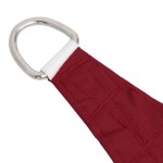 vidaXL Parasolar, roșu, 2/4x3 m, țesătură oxford, trapez vidaXL Parasolar, roșu, 2/4x3 m, țesătură oxford, trapez