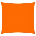 vidaXL Parasolar, portocaliu, 2,5x2,5 m, țesătură oxford, pătrat vidaXL Parasolar, portocaliu, 2,5x2,5 m, țesătură oxford, pătrat