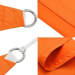 vidaXL Parasolar, portocaliu, 2x5 m, țesătură oxford, dreptunghiular vidaXL Parasolar, portocaliu, 2x5 m, țesătură oxford, dreptunghiular