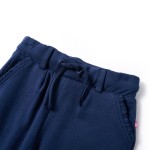 Pantaloni pentru copii cu șnur, bleumarin, 104 Pantaloni pentru copii cu șnur, bleumarin, 104