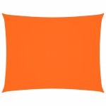 vidaXL Parasolar, portocaliu, 2,5x4 m, țesătură oxford, dreptunghiular vidaXL Parasolar, portocaliu, 2,5x4 m, țesătură oxford, dreptunghiular