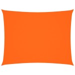 vidaXL Parasolar portocaliu 3,5x4,5 m țesătură oxford dreptunghiular
