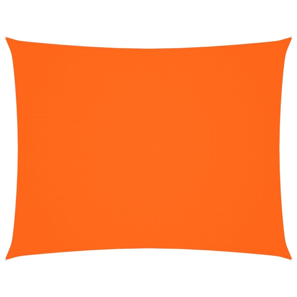 vidaXL Pânză parasolar portocaliu 5x6 m țesătură oxford dreptunghiular