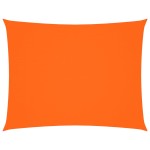 vidaXL Pânză parasolar portocaliu 5x6 m țesătură oxford dreptunghiular