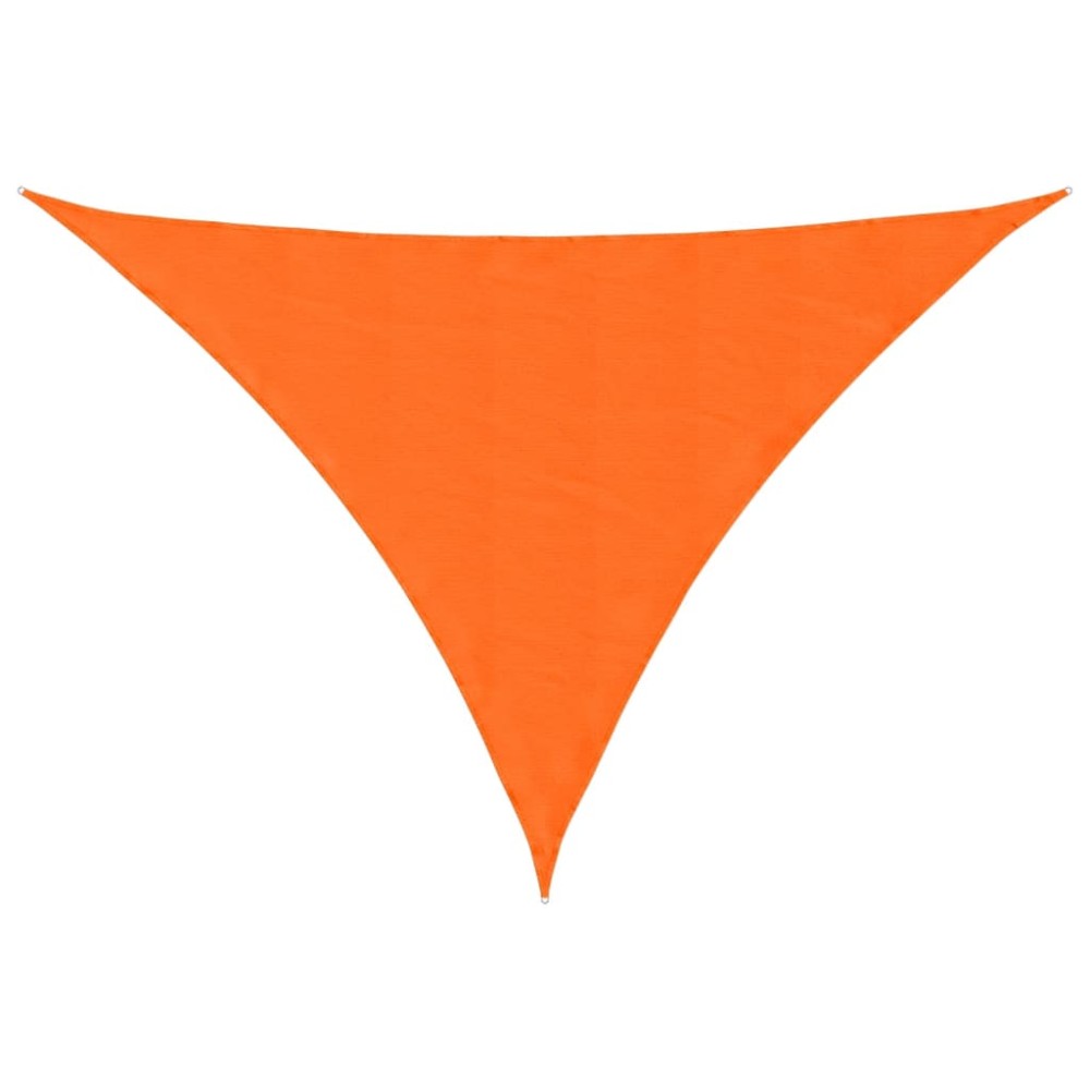 vidaXL Parasolar, portocaliu, 3x3x4,2 m, țesătură oxford, triunghiular