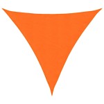 vidaXL Parasolar portocaliu 4,5x4,5x4,5 m țesătură oxford triunghiular vidaXL Parasolar portocaliu 4,5x4,5x4,5 m țesătură oxford triunghiular
