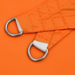 vidaXL Parasolar, portocaliu, 5x7x7 m, țesătură oxford, triunghiular